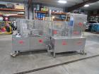 Modern Packaging Inc. 3 Lane Inline Cup Filler. Model Sl 1x3 (incomplete)